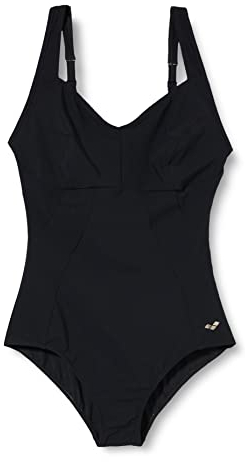 arena Vertigo Low Costume Intero Donna Coppa C, Costume da Bagno Modellante Bodylift, Tecnologia Power Mesh, Tessuto Sensitive Fit Resistente al Cloro