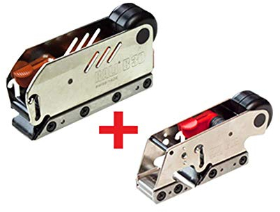 RALI G03 + B30 Handhobel-Set für Holzbearbeitung | Wendbarer Doppelschnitt, Klingen-Tiefeneinstellung, Automatische Klingen-Ausrichtung | Zum Beschneiden & Finishen direkt bis in die Ecken