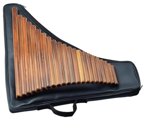 22 Rohre Bambus Panflöte In G Tonart Handgefertigtes Holzblasinstrument Für Die Linke Hand