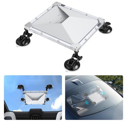 XLTTYWL Starlink Mini-Autohalterung, Mimi Starlink Zubehör Sonnendach-Saugnapf mit schützender Montagehülle für Starlinks Mini Dishy, passend für Auto, Wohnmobil, Boot und LKW, Glasdachhalterung