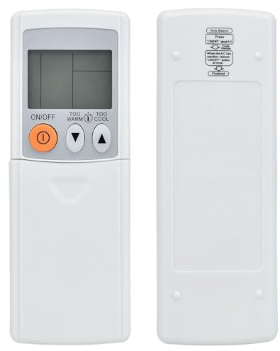 XINFUTE Mando a distancia universal para aire acondicionado Mitsubishi PAR-FL32MA PKK502A