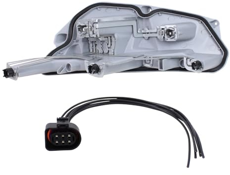 Lampenträger Lampenhalter Heckleuchte Fassung Rückleuchte Träger Rücklicht Halter Rücklampe Halterung Glühbirnenhalter Rücklichthalter Lampenfassung mit Kabel Adapter hinten rechts für TT 8J 2006-2014