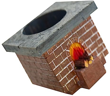 Milisten Maceta De Resina Forma De Hogar Vintage para Suculentas Macetero Decorativo para Interior Soporte Creativo para Mesa y Ventana para Plantas Pequeñas