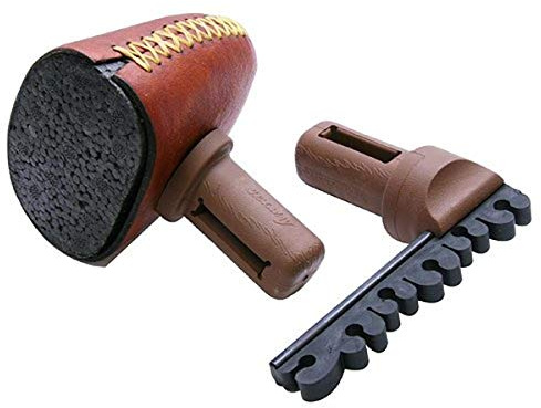 Selway 6-Arrow Longbow Rawhide Slide-On Quiver,Colors may vary