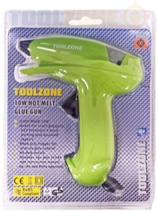 Toolzone 10W Hot Melt Mini Glue Gun