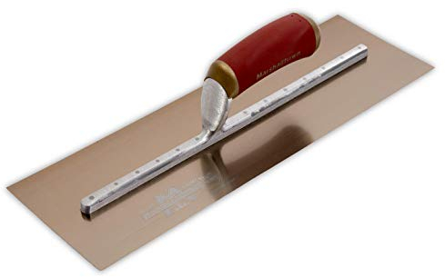 Marshalltown MPB165GDh 16x5-inch Gold Stainless Steel Plasterers Trowel