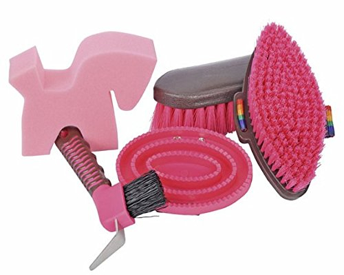 HKM 6685-Pferde-Putzzeug Schwarz St