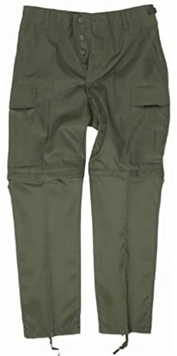 Mil-Tec Zip-Off Typ BDU Hose Oliv 902