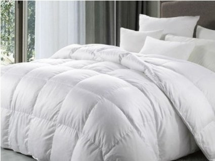 viceroy bedding Luxury Goose Feather and Down Quilt/Duvet - Single Bed Size 7.5 Tog