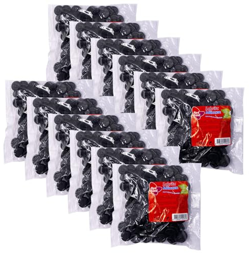 Red Band Lakritz Münzen - Großpackungen: 12er Pack (500 g Beutel) - Die Leckerste Währung aller Zeiten – Dunkel, Intensiv, Einfach Köstlich - Holländische Qualität - Süßigkeiten