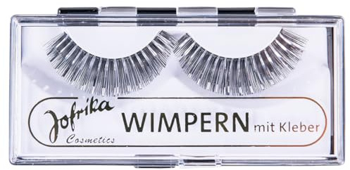 Jofrika Glitter Wimpern Silber