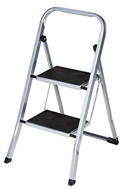 Arcama TH02 - Escalerilla (acero, 30 x 20 cm, 2 peldaños, EN14183)