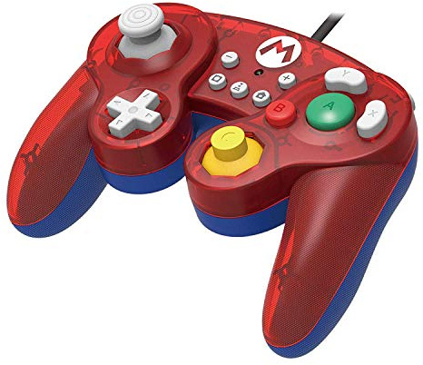HORI Nintendo Switch Battle Pad (Mario) Controller im GameCube-Stil