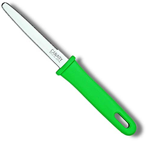CANARY Corrugated Cardboard Cutter Handsaw [Dan Chan], Safety Box Cutter Package Opener Tool, Made in Japan, Green