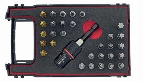 Stubai (Profi) Bit Set ZollMaster Zoll 1/4 Zoll 31-teilig, 226154