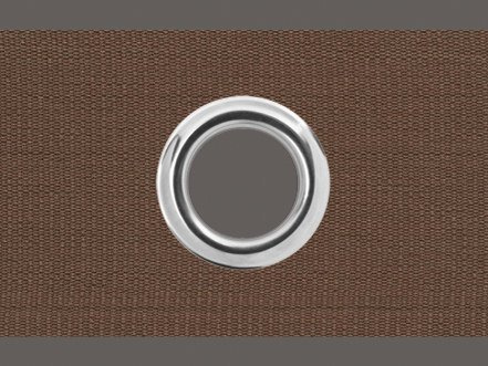 Unbekannt Ösenband 10 cm breit Zugabe variabel, Farbe: braun