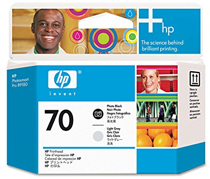 HP 70 Original Druckkopf schwarz und hell grau Standardkapazität 1er-Pack