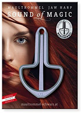 Orig. Schwarz Maultrommel Fun Harp, Nr. 8, 65 mm