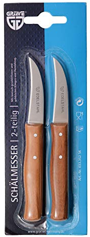 Spelucchino con manico in legno, 2 pezzi