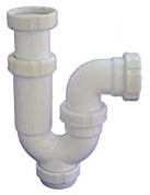 Wolfpack Professional Line 4110430 Siphon böjd utdragbar T-31 Mutter Loca 1 1/2, 29