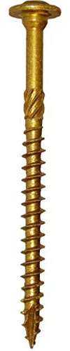 GRK 772691121370 Fasteners-96025 RSS-185 10 by 3-1/8-Inch Structural, 50 Screws per Package-772691121370, Gold, 50 Count