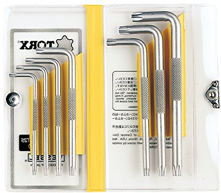 Vessel (VESSEL) Juego de llaves Torx en L (7 piezas) 8507TX