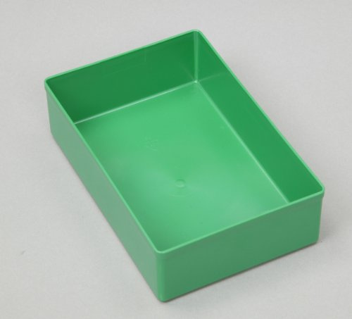 Sortimentskasten EuroPlus Insert Gr. 4, grün, 45 mm hoch, 35 Stück