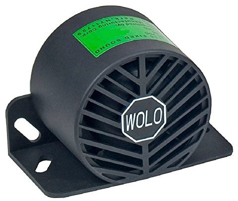 Wolo (BA-550) intelligent larm backup-larm, svart