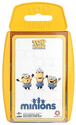 Winning Moves 62103 - Top Trumps: Minions - Card game, Quartet