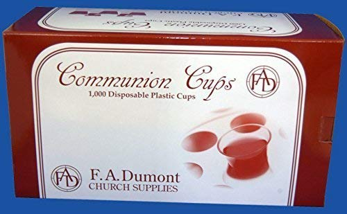 Disposable Communion Cups-Box of 1000 by F.A. Dumont Communion Cups by Unknown