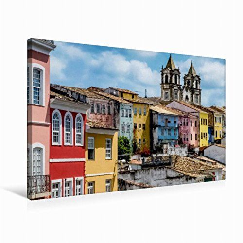 Rio CALVENDO Orte Toile décorative en tissu 75 cm x 50 cm