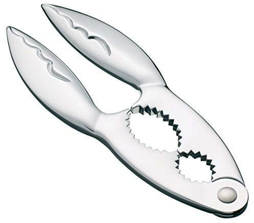 MasterClass Edelstahl-Krabbenscheren/Hummerknacker, 17 cm (6,5 Zoll), Silber