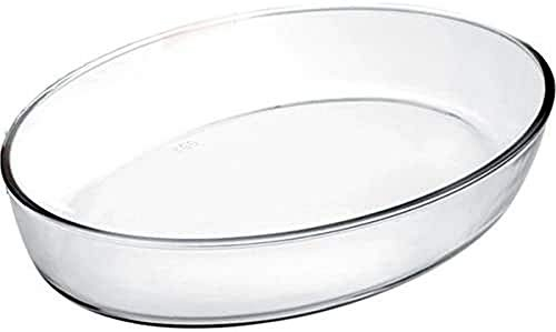 Ibili Fuente Horno Oval KRISTALL 40X27X6,50 CM, Stainless Steel, 40 x 27 x 6.5 cm