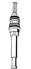 Grohe Ersatzteile Armaturen - Umstellung (passend für Unterputz-Universal-Einhandmischer ½ Zoll Wanne) chrom, 46058000 Grau