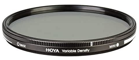 Hoya Variable Density 3-400 - Filtro polarizador de 55 mm, montura negra
