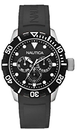 Nautica NSR 101 A13643G - Reloj de Cuarzo Unisex, Color Negro