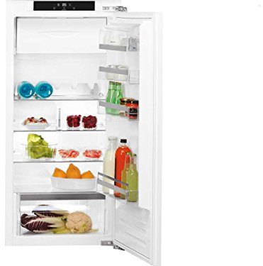 Bauknecht kvie 2124 Réfrigérateur/Congélateur/A + + +/Hauteur 122 cm/118 kWh/an/173L partie isotherme/18L partie Congélateur/Silencieux avec seulement 36 dB/particulièrement économie d'énergie/Blanc
