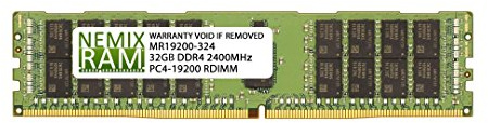 Dell SNPCPC7GC/32G A8711888 - Memoria RDIMM registrata da 32 GB (1x32 GB) PC4-2400 ECC per DELL PowerEdge R930