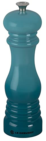 Le Creuset Pfeffermühle, ABS-Kunststoff, 6,2 x 6,2 x 20,8 cm, Keramik-Mahlwerk, Karibik, 96001900490000