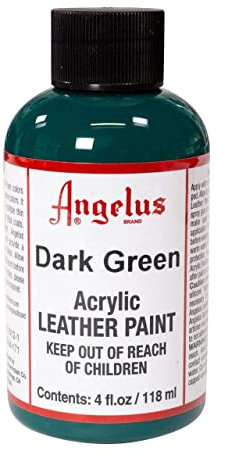 Angelus Acryl Leder Farbe 118ml / 4oz (Dunkelgruen / Dark Green)