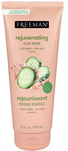 Freeman Feeling Beautiful Masque rajeunissant au concombre et au sel rose, 175 ml