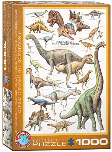 EuroGraphics EG60000099 Puzzle Dinosaurier des Jura