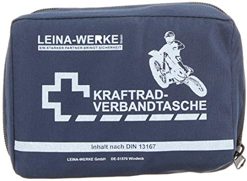 Leina Werke 17015 Sac de Premiers Secours pour vélo de Force Type II avec Fermeture 1 Couleur, Couleurs Assorties/Impression 1 Couleur