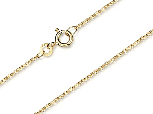 Fa. Thomas Maier Ärtkedja, guldkedja – 1,5 mm diameter – 333 guld, längd valbar från 38–90 cm
