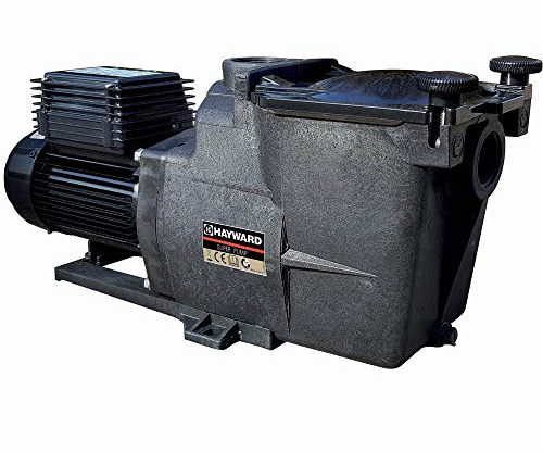 Pompe à filtration Hayward 1.5 Cv 18 M3/h Triphasé 2 - SP2616XE223 Noir Robuste et fonctionnel