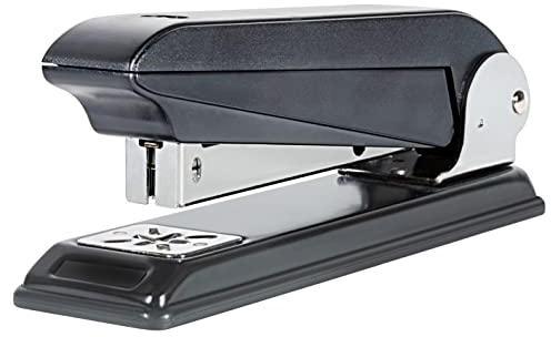 Wedo 106501 Hefter Universal 24/6 Tischhefter, schwarz