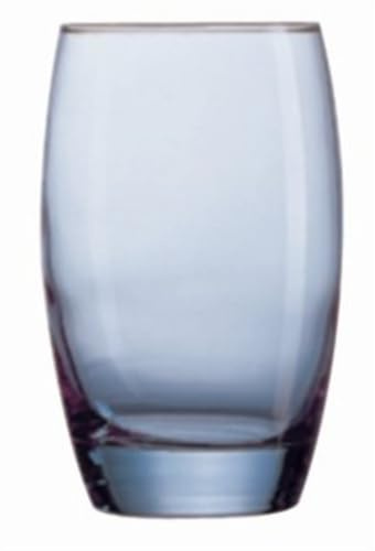 Arcoroc CJ483 Salto Ice Hi Ball Tumbler, 350 mL, Blue (Pack of 24)