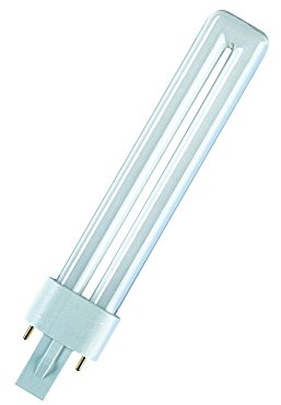 OSRAM Lampe DULUX S BLUE UVA 7W/78 G23 50X1 A3087530285