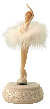Musicbox Kingdom 27012 Musicbox World Twirling Ballerina Figur