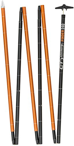 Climbing Technology Probe Finder 240 2I80906CTSTD Sonda da Valanga, Nero/Arancio, Taglia Unica